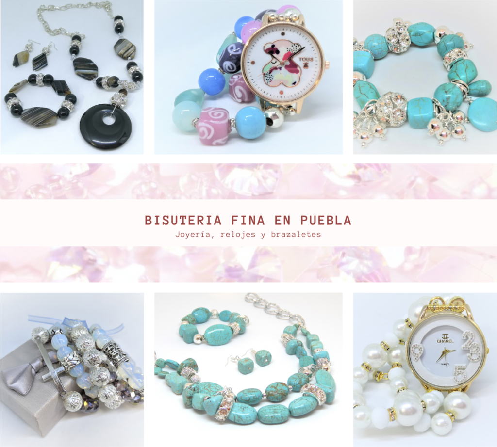 Venta de collares, relojes y pulseras artesanales en Monterrey Nuevo León